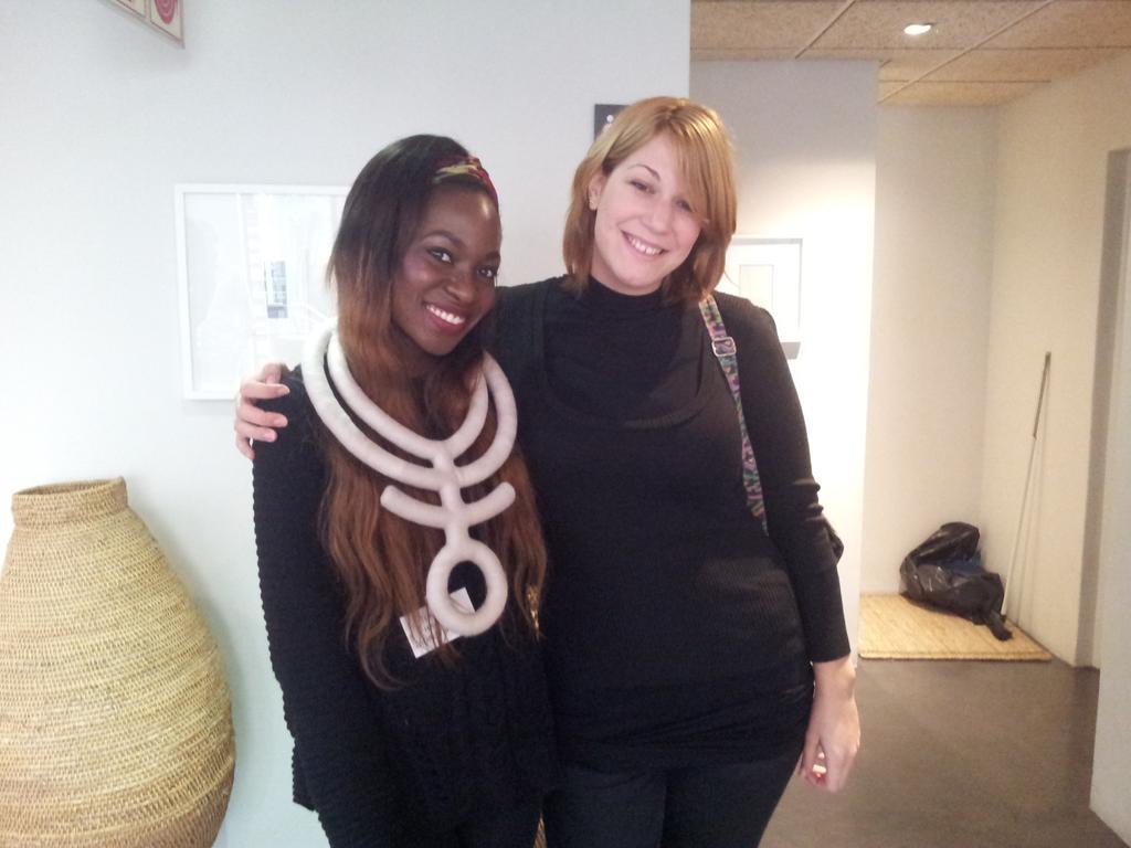 afrigarde's tweet photo. Beautiful @TTHaastrup with one of my #afrigarde pieces #BODCT @busofdesign #design http://t.co/I0DgEX5BRl