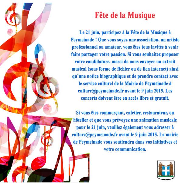 fetemusique's tweet photo. RT "@Peymeinade06530: Le 21 juin, venez participer à la Fête de la Musique à Peymeinade !" #FDLM http://t.co/a3mRHFfLuo