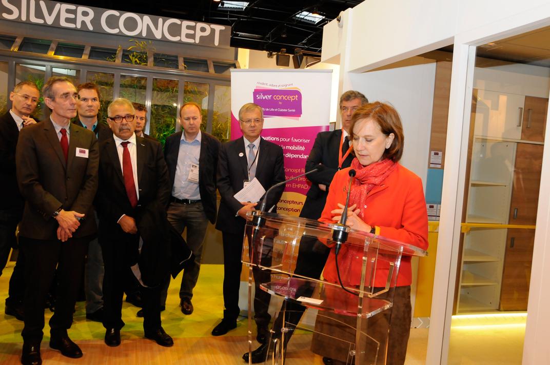 CHU_Lille's tweet photo. Retour en images sur le #SilverConcept au salon #SanteAutonomie en présence de Laurence Rossignol cc @laurossignol http://t.co/3ZpIuvdfL4