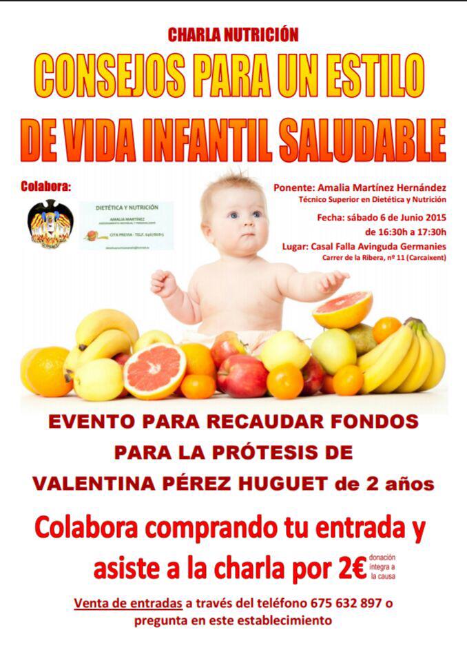 FallaAvdaGerman's tweet image. 6 de Juny a les 16'30 al Parador.Recaudació íntegra per a la pròtesi per a la nostra fallereta Valentina! Vos esperem