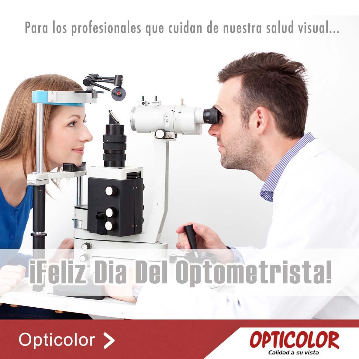 Opticolor's tweet image. Solo tenemos dos ojos para toda la vida y el cuidado de ellos es fundamental. ¡Gracias! ¡Feliz Dia del Optometrista!
