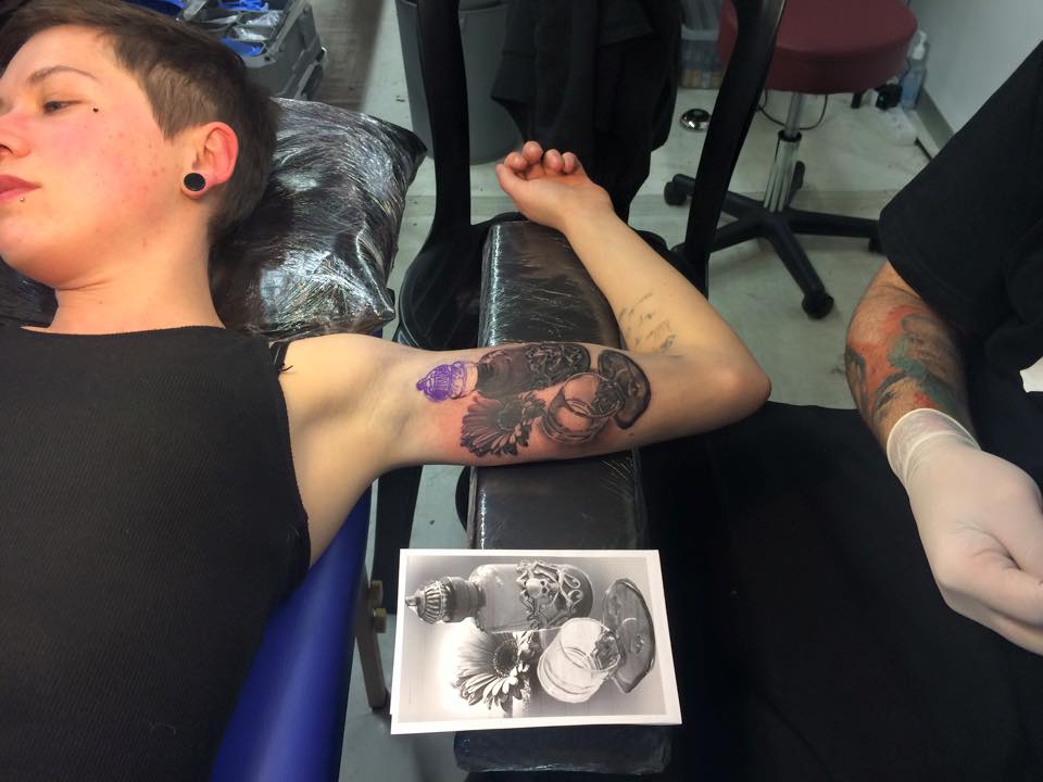 Barber_DTS's tweet photo. Needle Art Tattoo Convention - Luis Ferreira http://t.co/fHFXRsJZms
