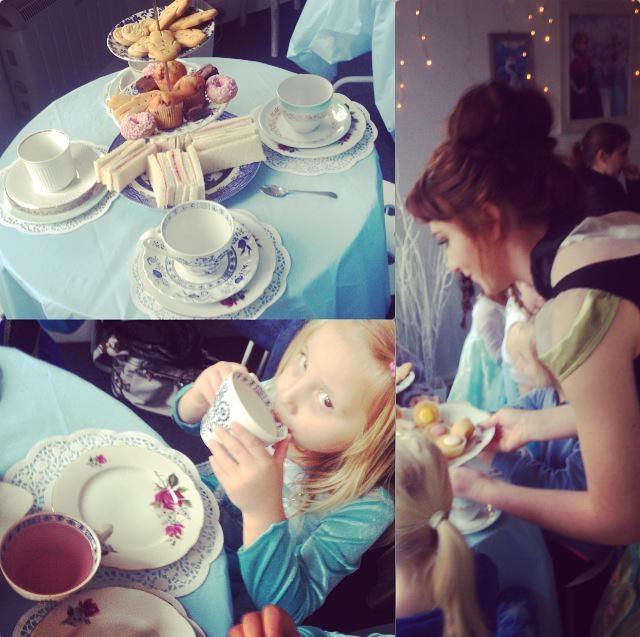 sweettayloula's tweet photo. For little people who lunch (&amp; love frozen) Monday 25th may #afternoontea #covhour @Covhour http://t.co/WrqW543LiE