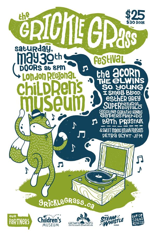 Spend a Saturday night in the London <a href="/children_museum/">The Children's Museum of the Highlands</a>. May 30 is the <a href="/Grickle_Grass/">Grickle Grass Fest</a> Festival: ontariolivemusic.ca/event/1007912