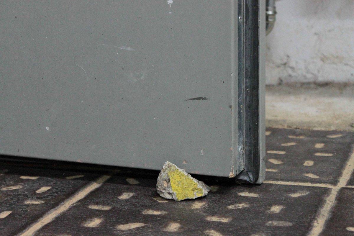 Tonight at ZK/U, "Pieces of the Berlin Wall are used to hold open doors", by Steven Cottingham. See you there!