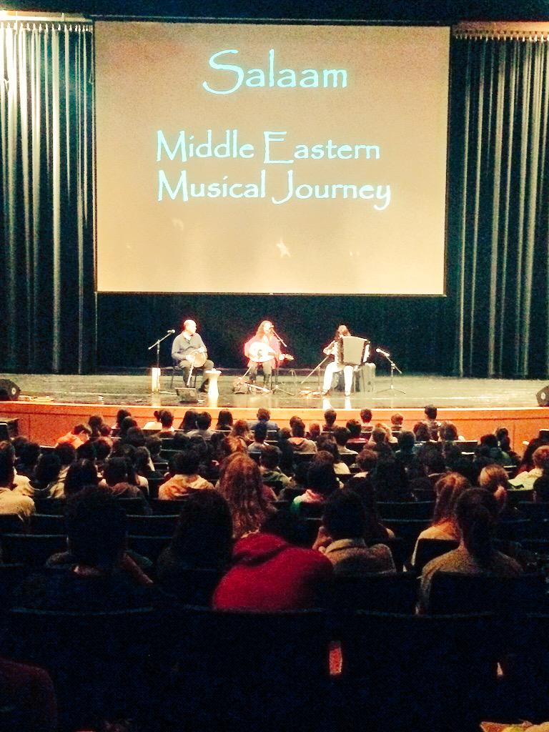 CALC_Chicago's tweet photo. Lamma Bada by @SalaamBand at Northside w students also from Belding &amp; Jamieson Elementary Schools! @ChiPubSchools http://t.co/1wKC6YH9sT