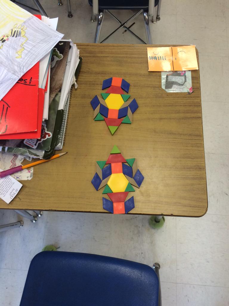 MissLinfante's tweet photo. Take a look at our reflections! #mathclassfun #creativemindsatwork http://t.co/RBFWrl5V4x