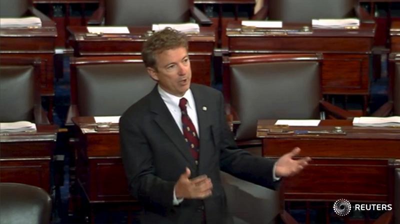 ReutersPolitics's tweet photo. Rand Paul leads the charge against data collection: http://t.co/XA7y7lEvoS http://t.co/Yt62KYzwfg