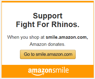 fightforrhinos's tweet photo. 0.5% of the price of your eligible Amazon purchases can support #FightforRhinos.Shop on #AmazonSmile! http://t.co/Ze3Dnz8mTf