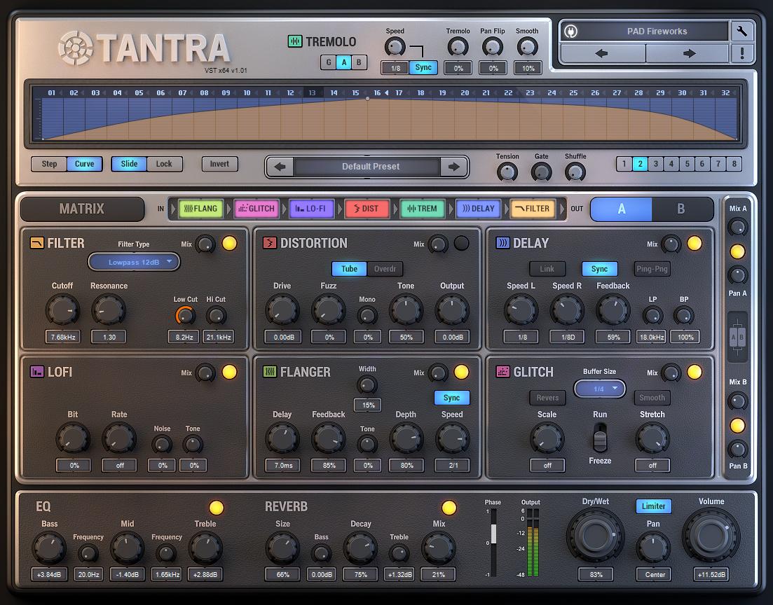 Awesome Rhythmic Multi-FX Plugin! Check this out!! snip.ly/Klp6 #Producer #music #VST #Plugin #Tantra