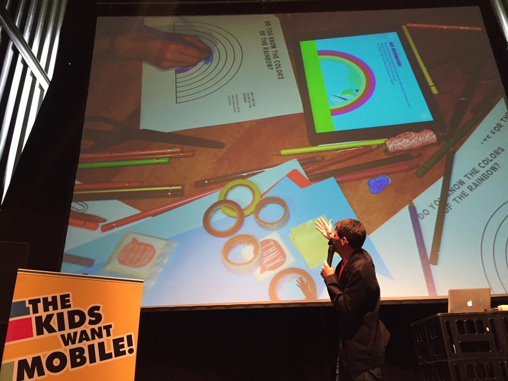 TOLLABEA's tweet photo. You can get them away from the device on purpose - #urbanpockets apps at #TKWM15 http://t.co/wwWBCmQl0v