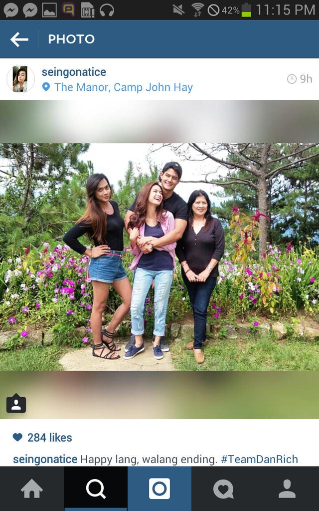 GodGirlErichG's tweet photo. The very supportive Pretty Ate @whosein07 ♡♥ #teamsupportive #teamdanrich http://t.co/440Ekl40Is
