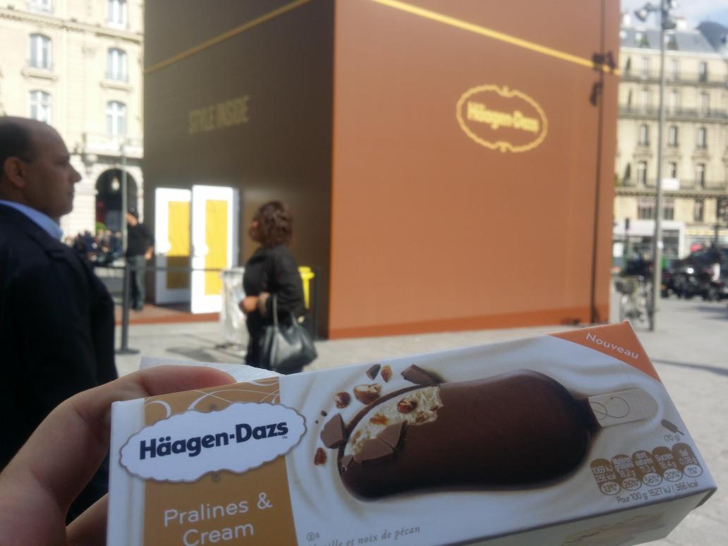 Anthony_Bateman's tweet image. #StyleInside @Haagen_Dazs_FR 😋