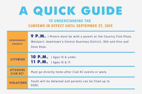 kcmic's tweet photo. Tomorrow the City's Summer curfew will go into effect. Please be sure to tell others! http://t.co/7FEQPibEra
