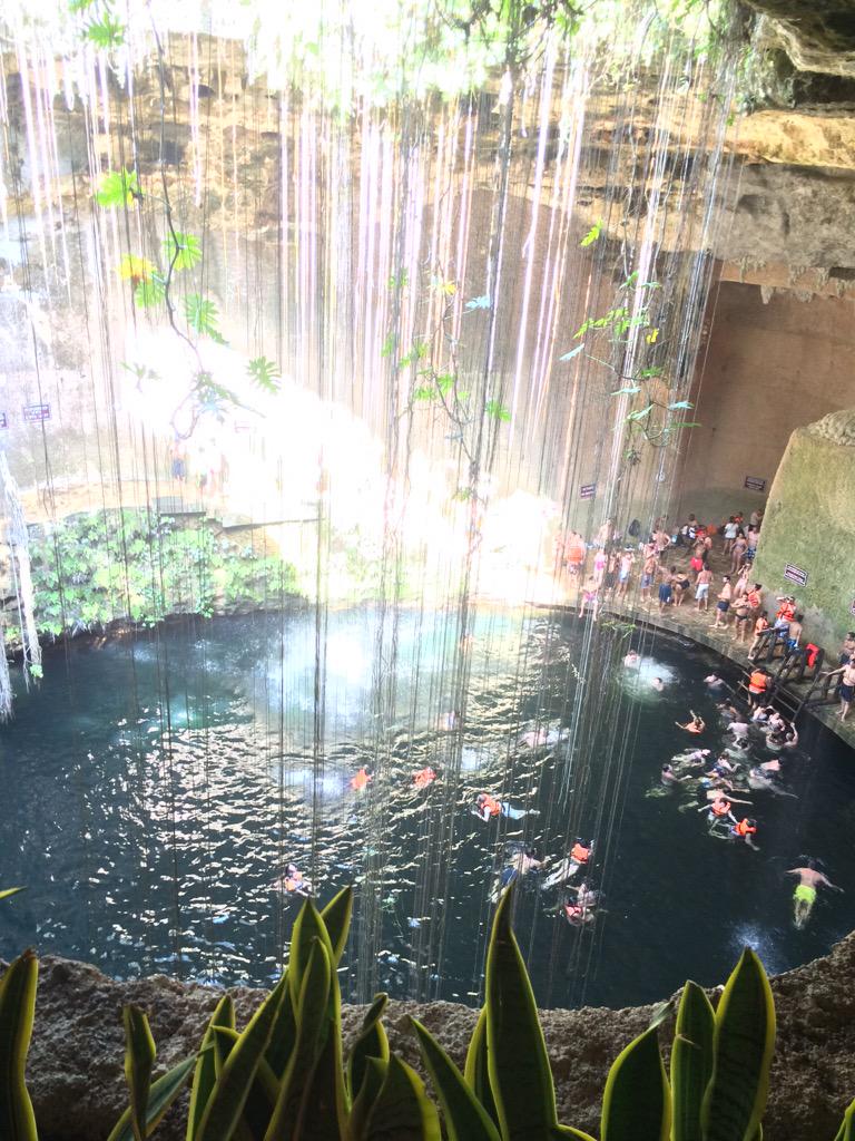 DangerDel17's tweet photo. Swimming here was so cool, I wish I could go back 😭 http://t.co/CfUbTvlZWJ