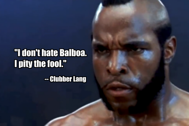 Happy Birthday to Mr T. 63 today! 