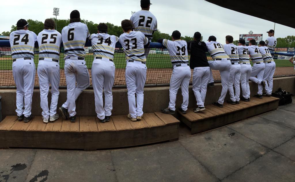 White and Stripes for <a href="/_BryantBaseball/">Bryant Baseball</a> as they take on FDU in game 1 of the #NEC tourney #GoDawgs <a href="/Uniformswag/">Test</a>