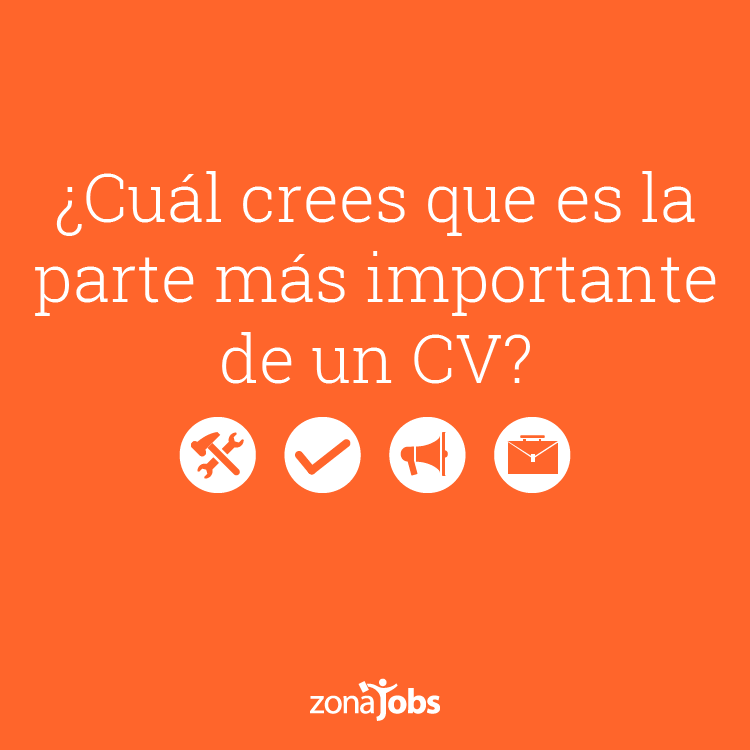 En tu opinión: ¿qué parte es la más importante de un CV u hoja de vida? ¡Queremos escucharte!   pbs.twimg.com/media/CFinfohX…