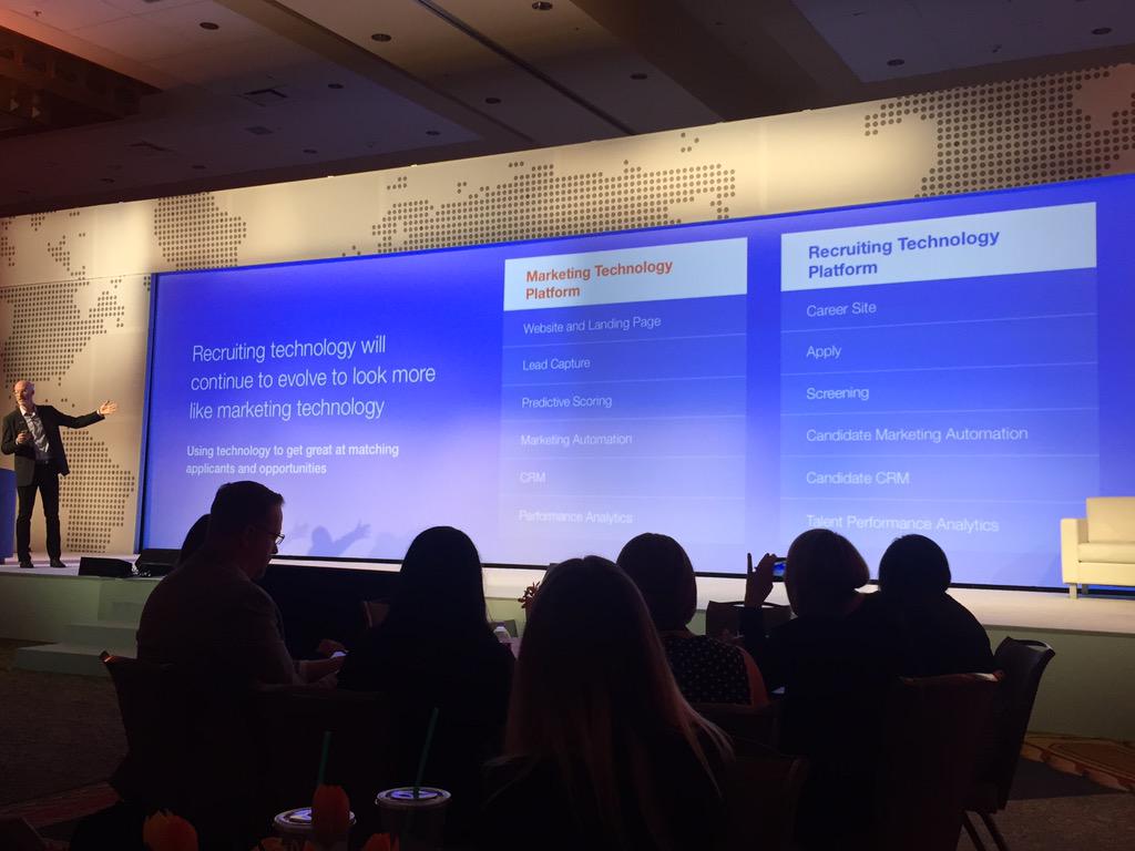 JoshGampel's tweet photo. Recruiting technology will look more like marketing technology #indeedinteractive @paul_j_darcy http://t.co/ARVqiWBwDX