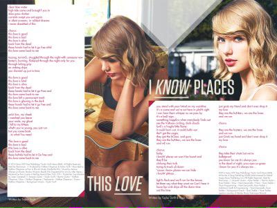 Ashli On Twitter If They Made The 1989 Album Booklet