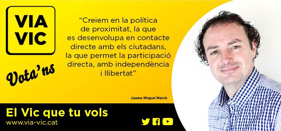 No ens mouen aspiracions econòmiques: tenim les nostres feines, que no deixarem. Volem servir a la ciutat!