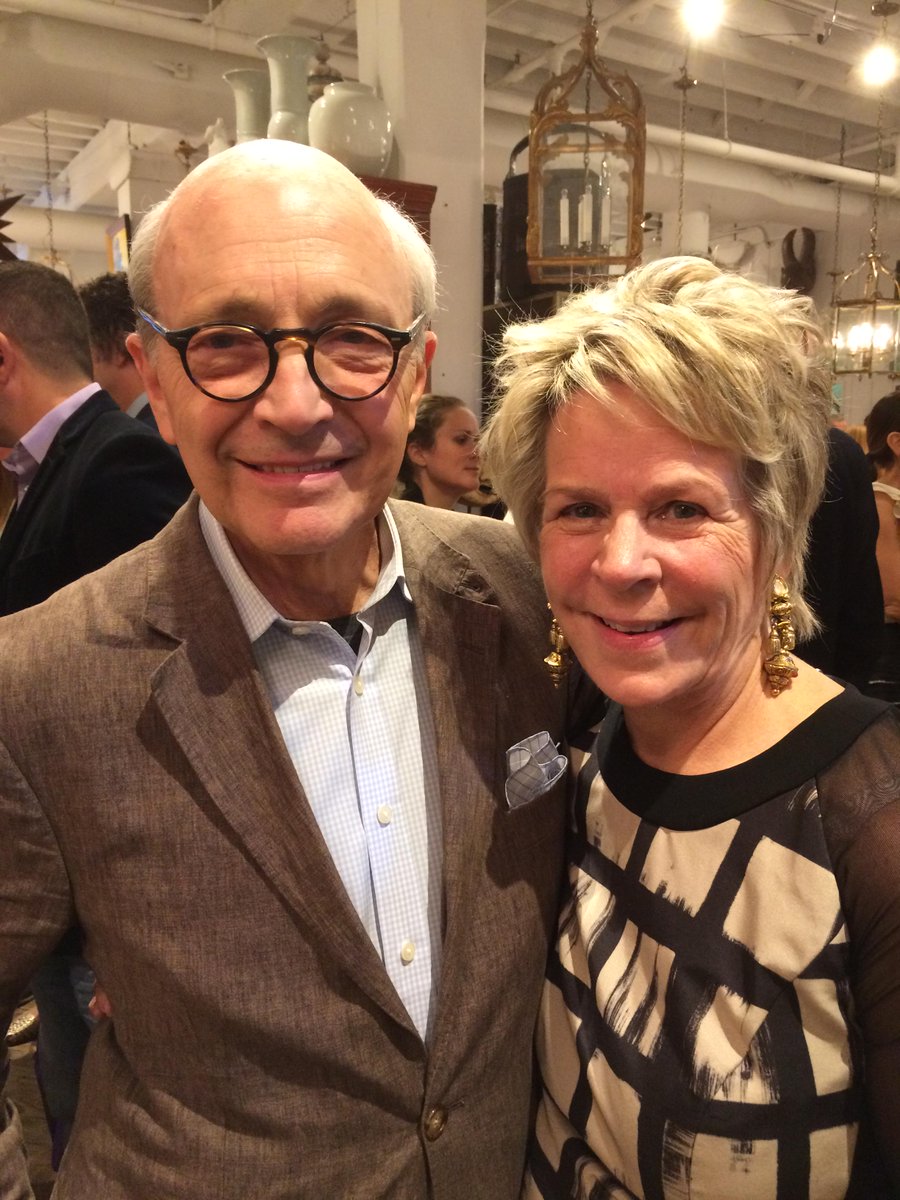 David and Bunny at last night's book signing at #JohnRosselli . instagram.com/p/28X17-FR79/?… <a href="/BunnyWilliams/">Bunny Williams</a> #kipsbay