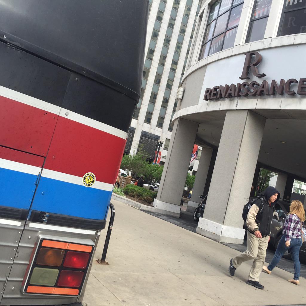 NorOnTour's tweet photo. 7th Stop: It's truly amazing how the city of #Chicago shows its love for #CrewSC. Very cool! #312ForCrewSC #cf97 http://t.co/hfjNDxx6bU