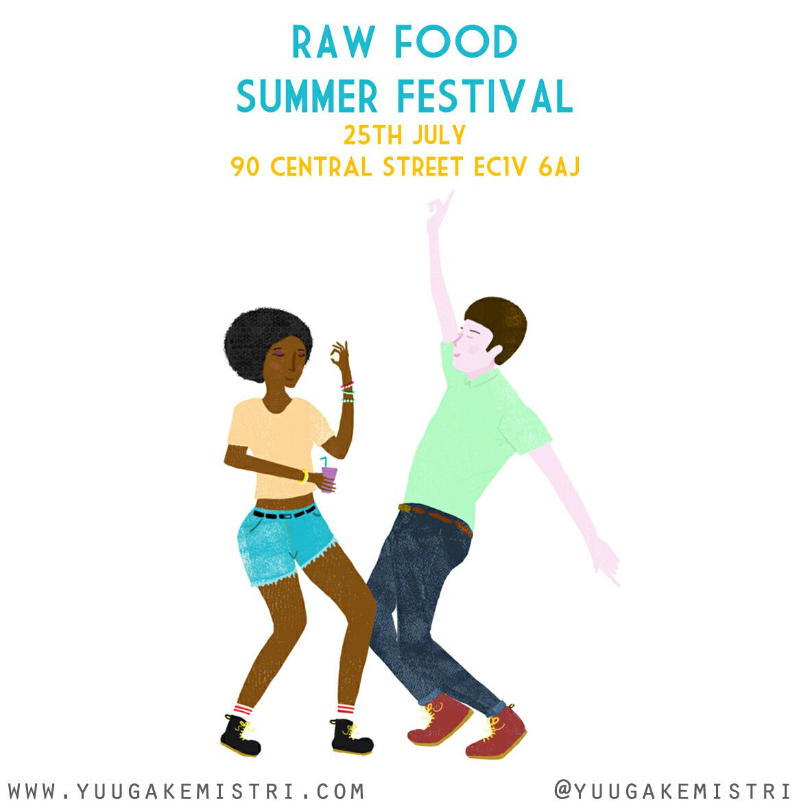 YUUGAKemistri's tweet image. We're getting our dancing shoes on for the #RawFoodFestival London, July 25th! Joining us? @WOLondon @LDNHealthWeek