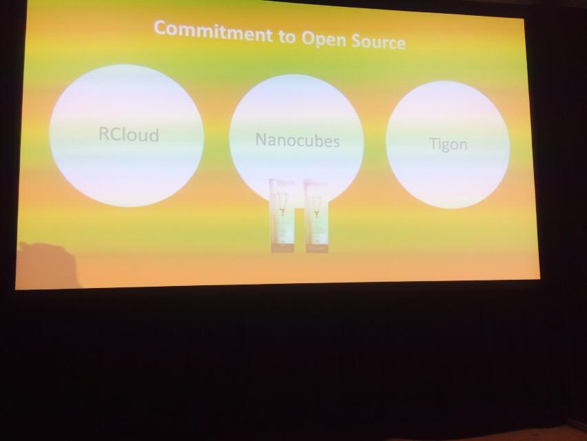 SAllanGRAM's tweet photo. #svbbigdata AT&T committed to open sourcing big data efforts. Only way to solve big security issues in IoT http://t.co/jGOQQJBJzo