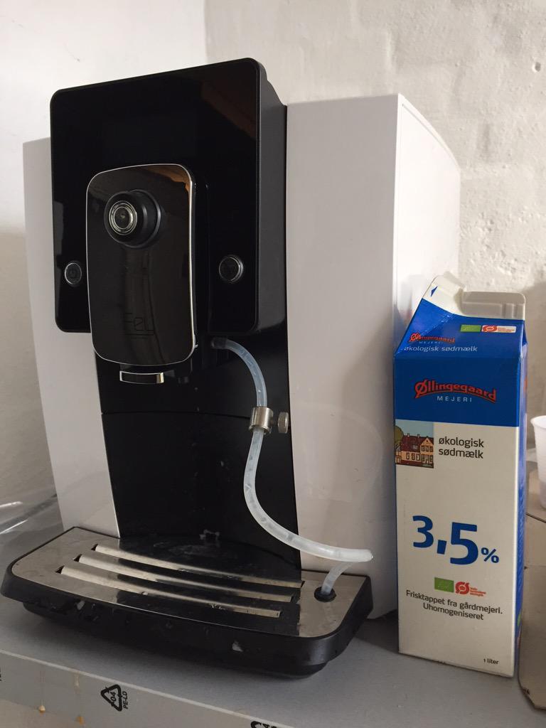 Så er espresso maskinen kommet til KlangHaus