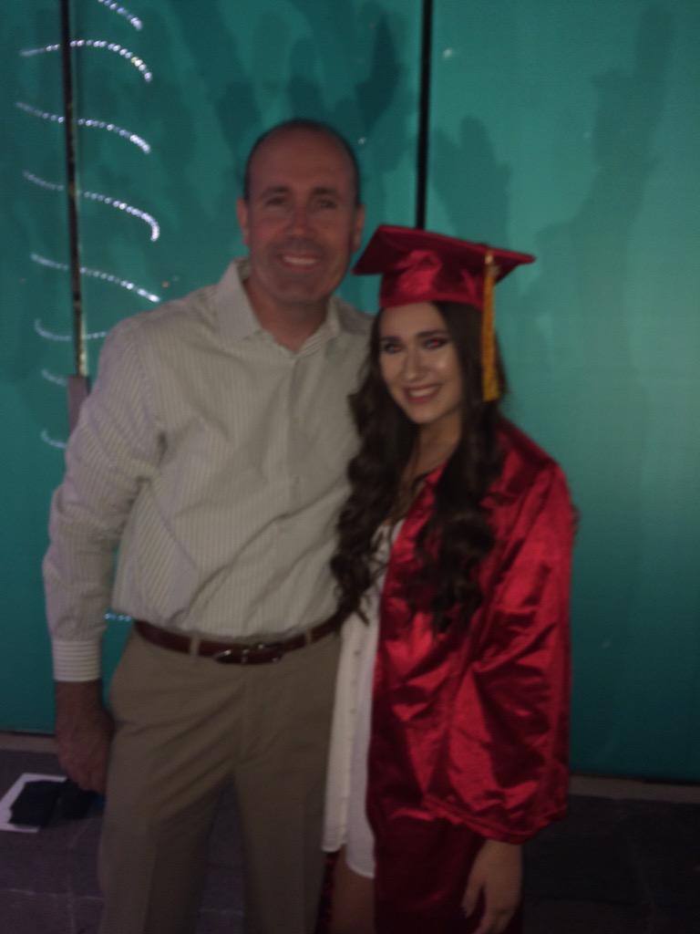 badlhoch's tweet photo. Congrats to my dear @hannahmbustos #ClassOf2015 #SetonCatholicPrep http://t.co/Q4bzHtUZZ6