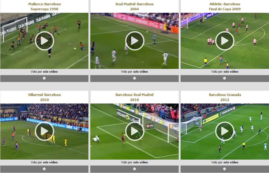 marca's tweet photo. Repasamos los mejores goles de Xavi con el Barça. ¿Cuál es tu favorito? ¡Vota! ▶ http://t.co/OXdpWPYno9 http://t.co/zM9rQjYyyg