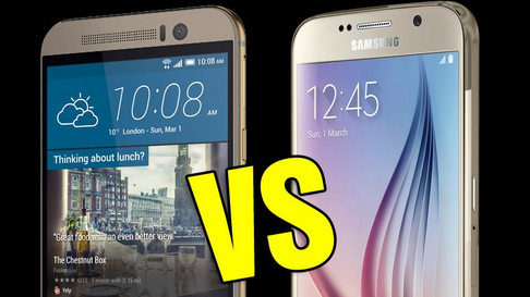 Focus_Mobile's tweet image. Samsung Galaxy S6 vs HTC One M9 comparison review: Which is the best new phone for 2015? pcadvisor.co.uk/reviews/mobile… #S6