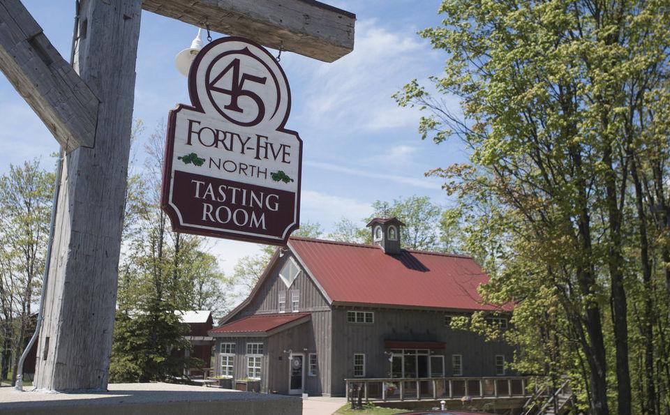 Michigan's Best Winery: <a href="/fortyfivenorth/">45 North</a> making unique wine at the 45th parallel <a href="/MLive/">MLive</a> - bit.ly/1Hw2aMU