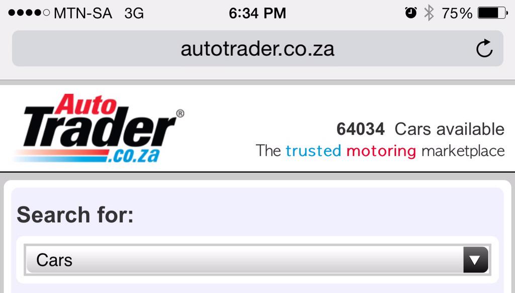 PitwallAntix's tweet photo. @AutoTraderSA keeps growing ... Over 64 000 cars to choose from! #proudteamwork http://t.co/iLyQd4FM55