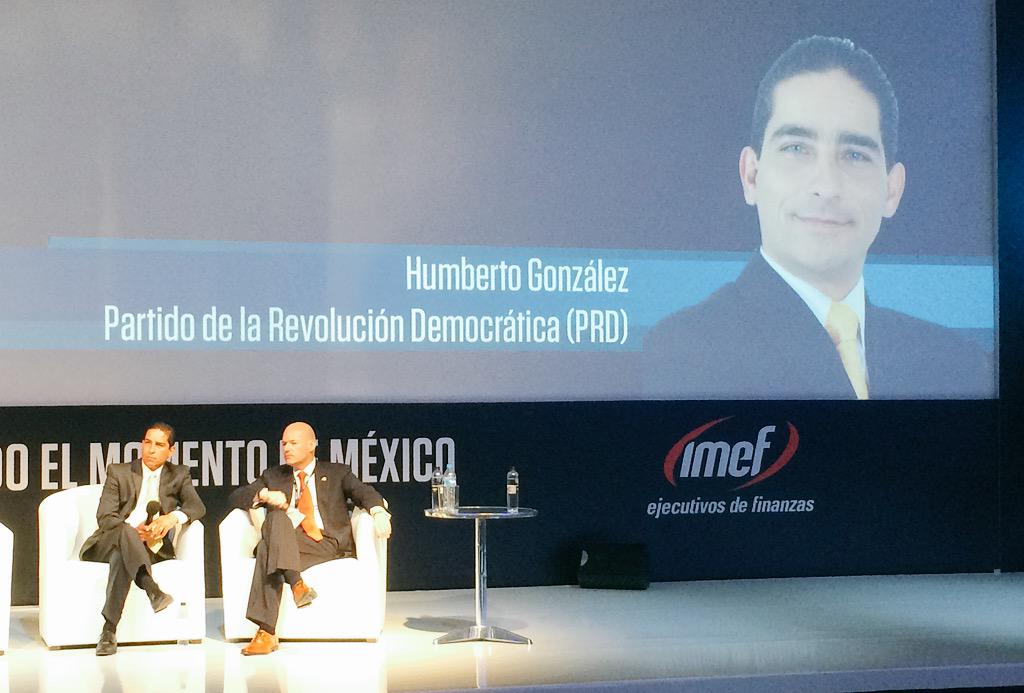 HumbertoGzzNL's tweet photo. Exponiendo mis compromisos ante el Instituto Mexicano de Ejecutivos de Finanzas (IMEF). http://t.co/iS3pbRRX8V