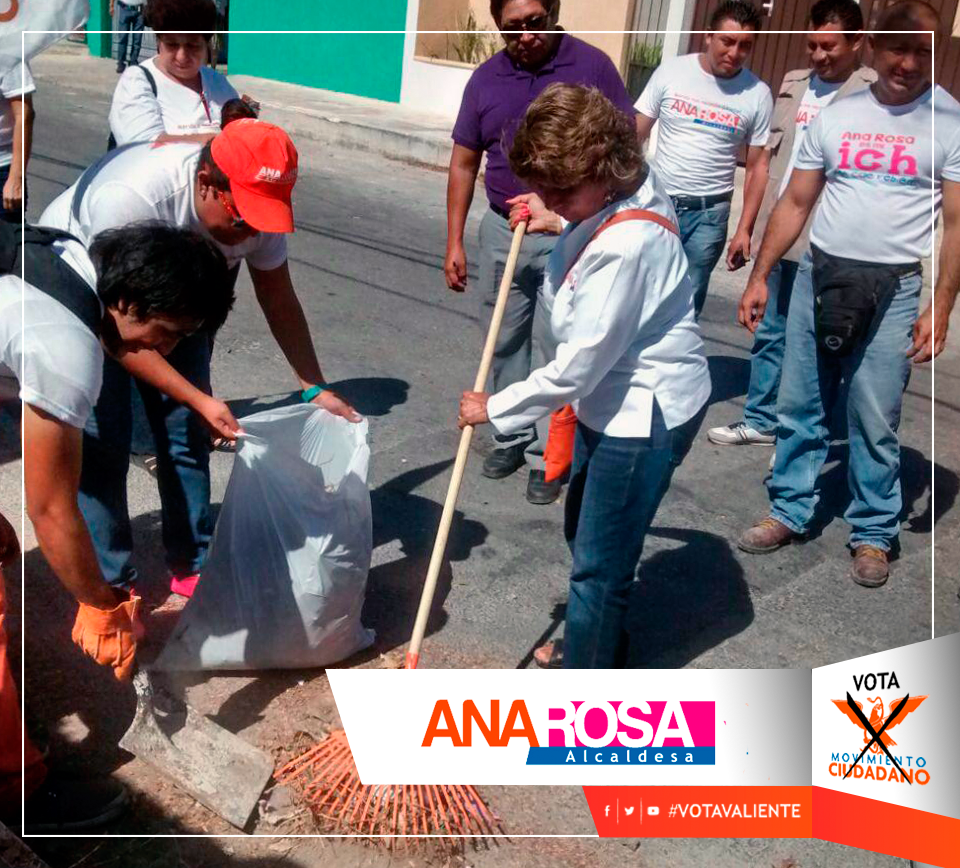 anarosapayan's tweet photo. Cada día se suman más jóvenes al #EscuadrónValiente, agradezco su participación con la limpieza de nuestras calles. http://t.co/OqJLBhLKAz