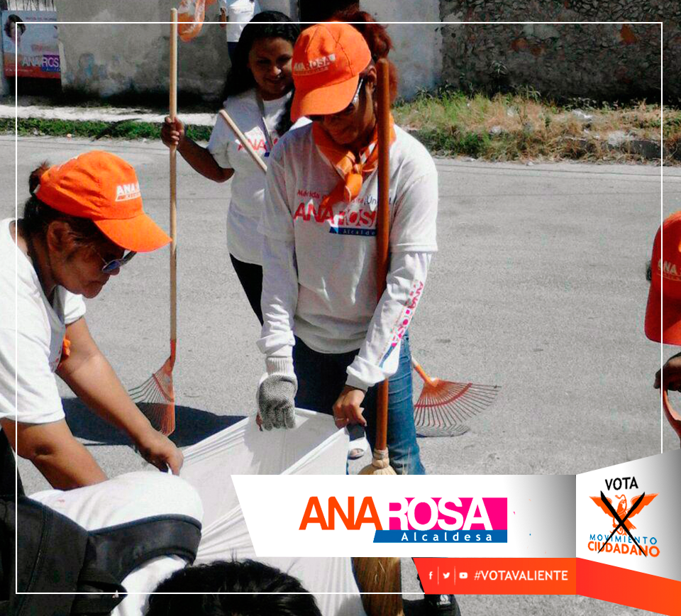 anarosapayan's tweet photo. Cada día se suman más jóvenes al #EscuadrónValiente, agradezco su participación con la limpieza de nuestras calles. http://t.co/OqJLBhLKAz