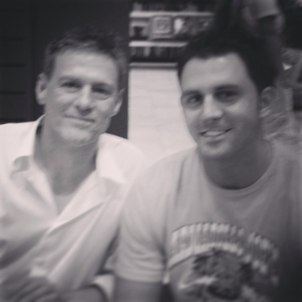 JayTighe's tweet photo. @bryanadams - Amazing show in San Diego last night! #Reckless30! #TBT to meeting him in Dallas with @DefLeppard http://t.co/HcM8kNbJjp