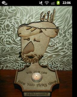 SonmiPapasong's tweet photo. @ViveCharIie @jihadistjoe I can't draw, so I made a nice Tea Light holder instead for #DrawMohammadDay :) http://t.co/A226GYIOge