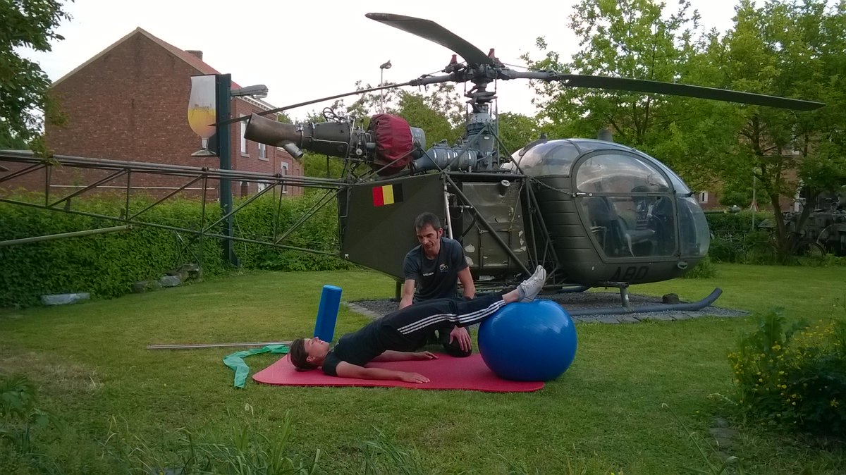 Test stabilisatie en lenigheid <a href="/HetPachthof/">Het Pachthof</a> tijdens stage #Belgiancyclingteam