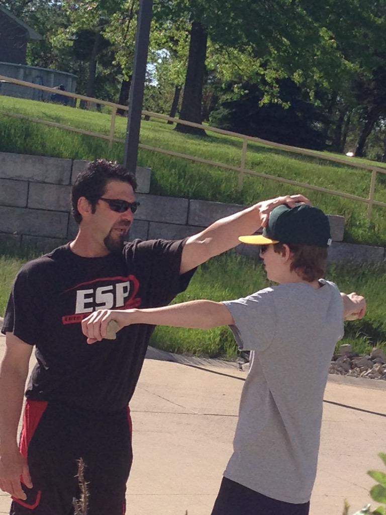 PowerPopOD's tweet photo. Carter Vance working out with Coach Josh Patton. #ESPTrained @TaddGibby24 http://t.co/neNOqqne7Q