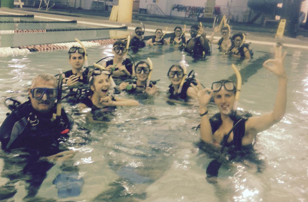 2015 DGH Globetrotters first Scuba Certification class. #thehumanexperience