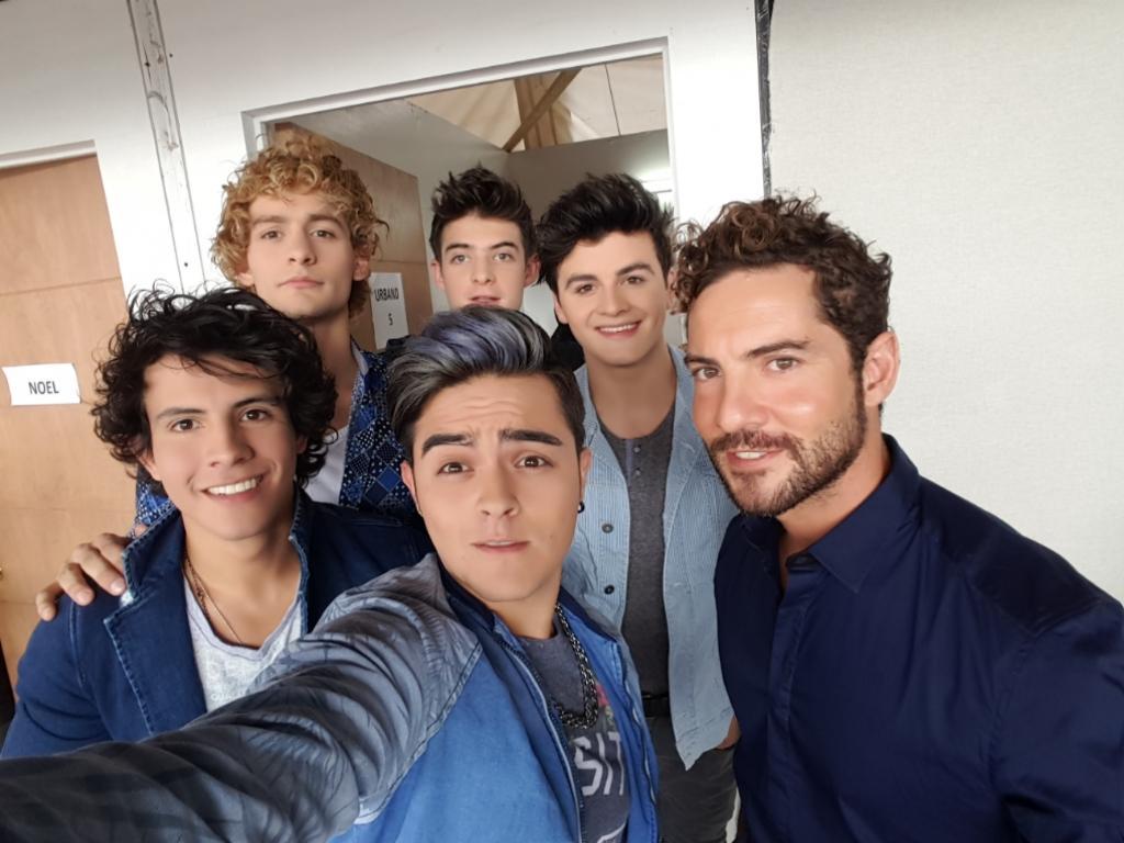 En camerionos con @davidbisbal #10AñosBecalos #fundacióntelevisa