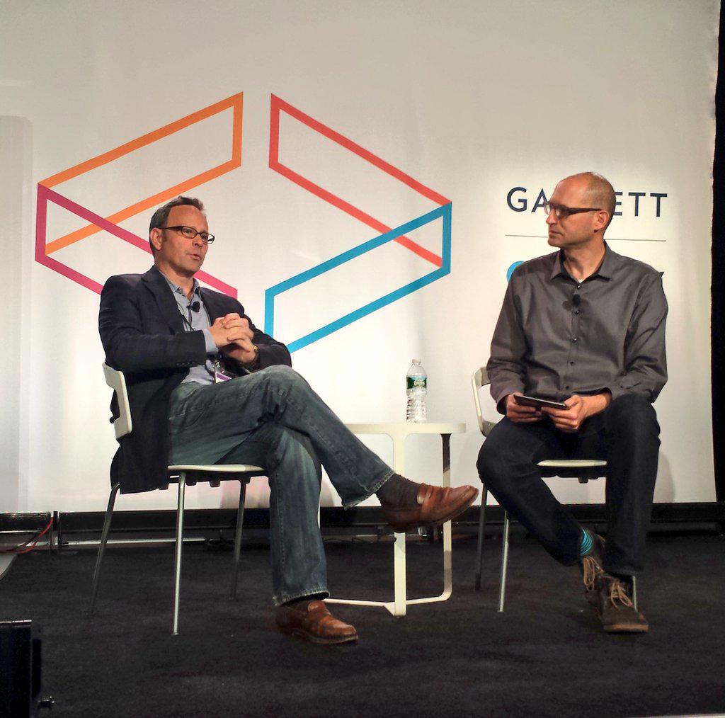 #IWNY <a href="/WilliamPenceCTO/">William Pence</a> of <a href="/AOL/">AOL.com</a> w/ <a href="/InforMor/">Mor Naaman (informor.bsky.social)</a> of <a href="/SeenCo/">Seen</a> on internal culture shifts &amp; <a href="/Verizon/">Verizon</a> buy to help #AOL scale