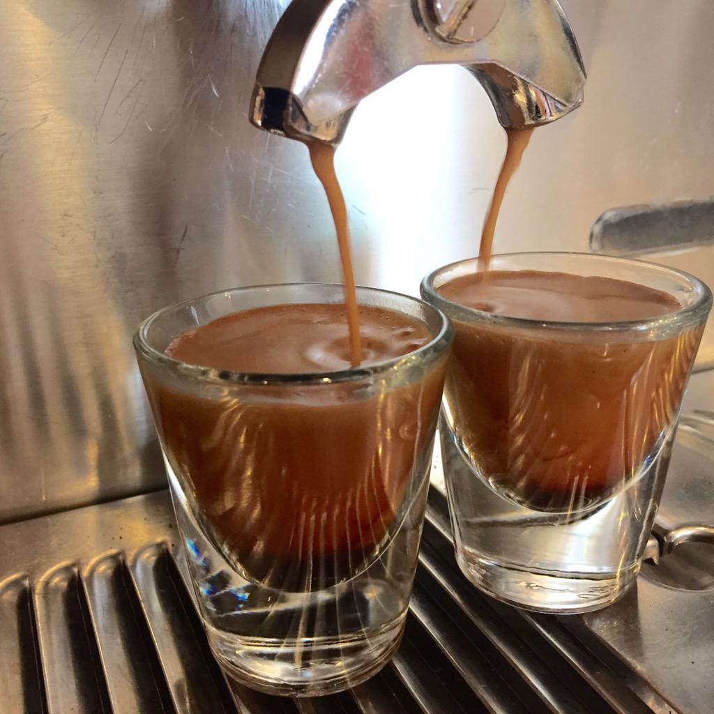 Perfect shots of espresso are yours to be had