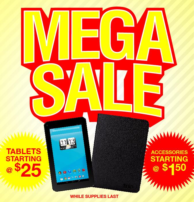 TrioTablet's tweet photo. TRIO MEGA #SALE - while supplies last!!! #Tablets starting at $25 &amp; #accessories at $1.50!!! http://t.co/EdEafPmklE http://t.co/wigrjSVK4n