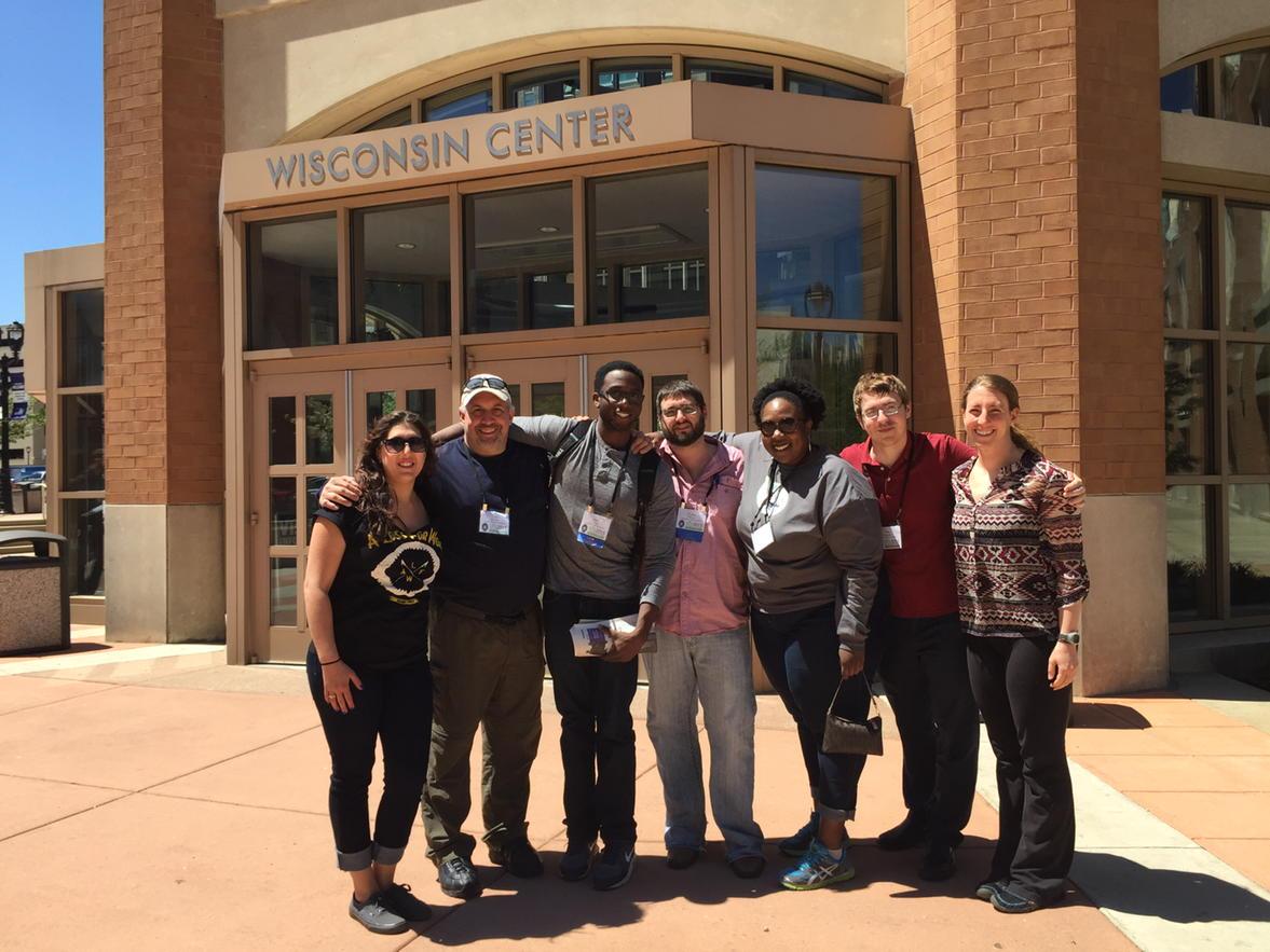 hydroalan's tweet photo. UMB FEL at SFS in MKE #SFS2915 #2015SFS @EnvSchool @UMassBoston http://t.co/SbmtwuUdtL