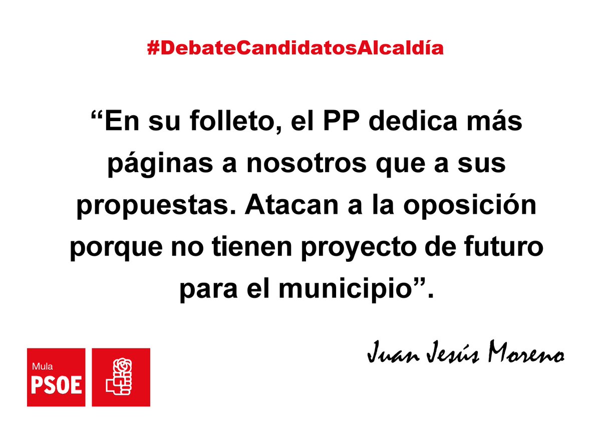 #DebateCandidatosAlcaldía Mula #YoVotoJuanje