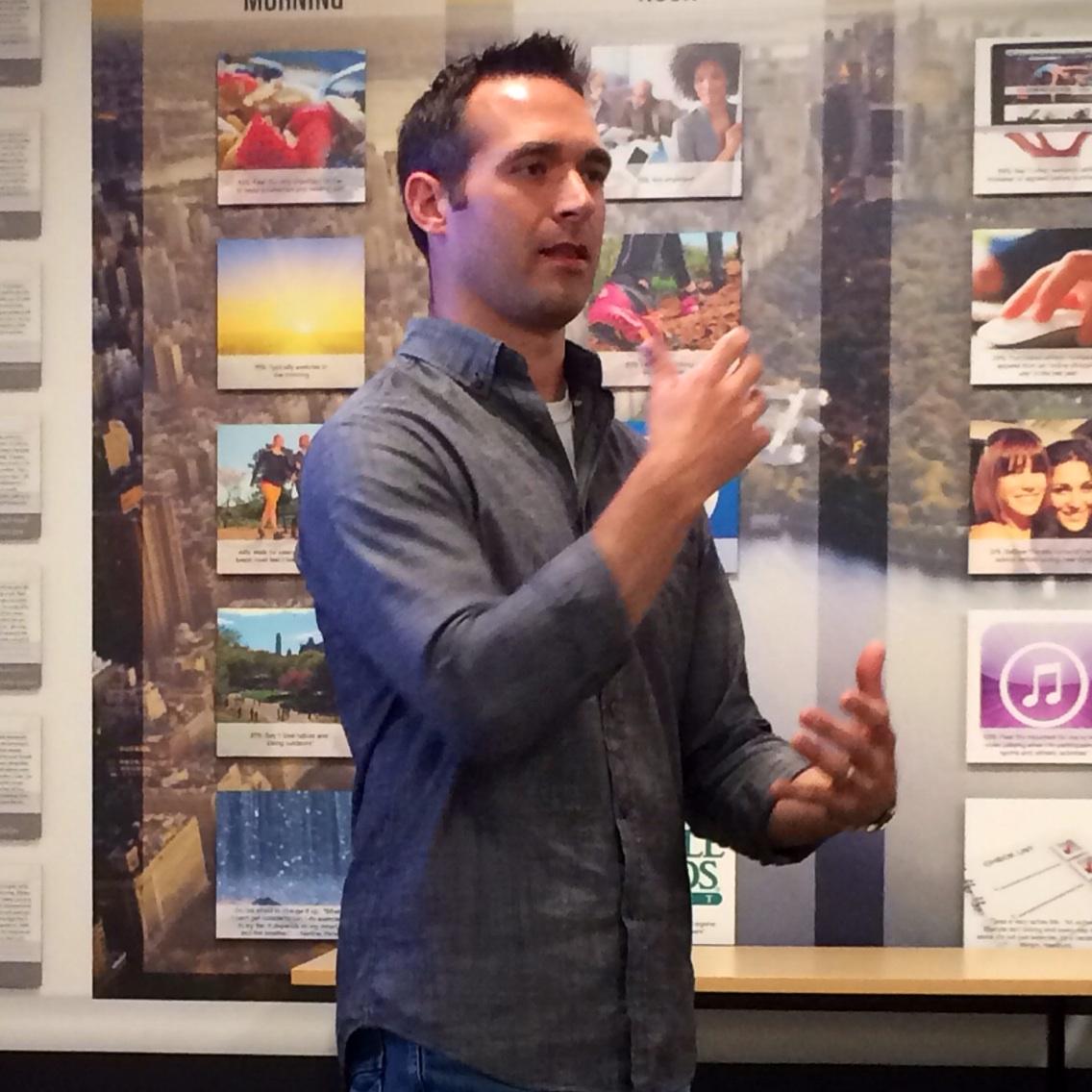 CantonBusiness's tweet photo. @benunh presenting about #socialmedia at CABI Lunch &amp; Learn. #buildtrust http://t.co/NToYihwokm